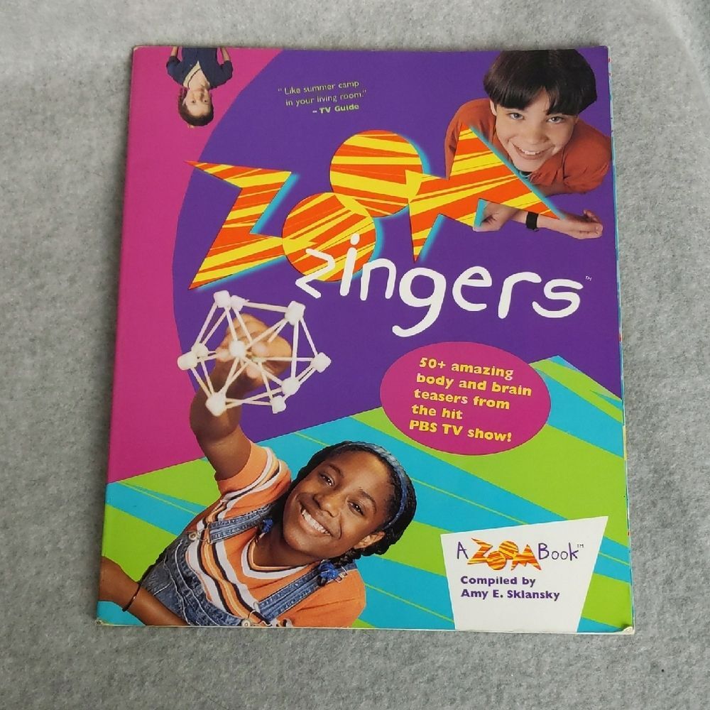 ZOOM Zingers PBS Show - Amy E Sklansky - Paperback 1999 90s